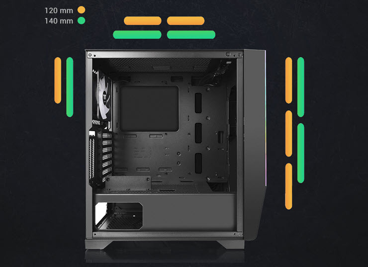 نقد و بررسی کیس ترمالتیک Thermaltake H550 RGB