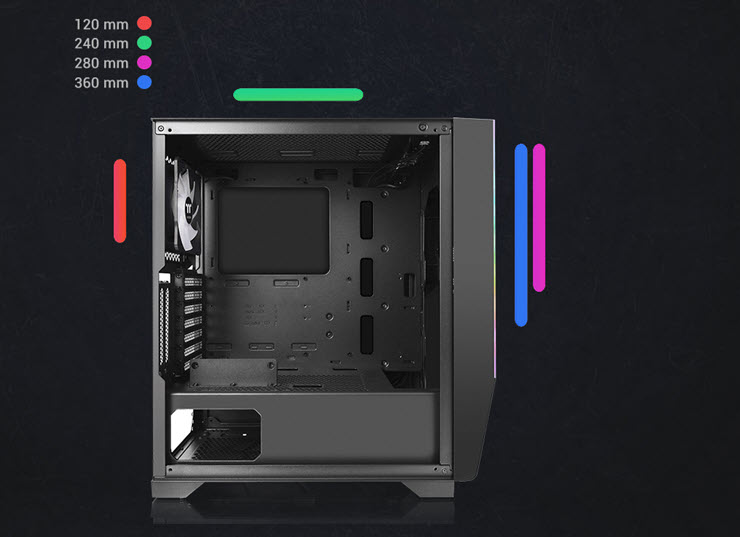 نقد و بررسی کیس ترمالتیک Thermaltake H550 RGB